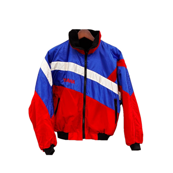 Vintage Yamaha Reversible Ski-Doo Jacket. 2 in 1 Men’s 1980s Sz Large - Picture 1 of 13